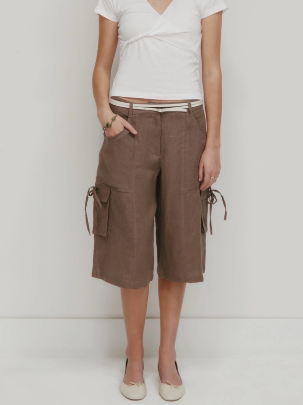 Kotn Sila Linen Tie Short